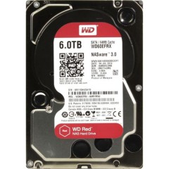 Жесткий диск для NAS систем HDD 6Tb Western Digital RED SATA 6Gb/<wbr>s 3.5" 64Mb 5400rpm WD60EFRX