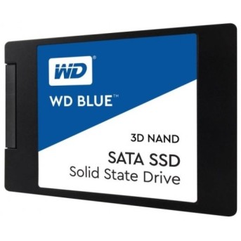Твердотельный накопитель 1000GB SSD WD Серия BLUE 3D NAND 2.5” SATA3 R560Mb/<wbr>s, W530MB/<wbr>s WDS100T2B0A - Metoo (1)