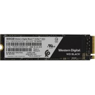Твердотельный накопитель 500GB SSD WD BLACK NVMe M.2 PCI-E Gen3x4 R3400Mb/s, W2500MB/s WDS500G2X0C