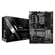 Материнская плата ASRock Z370 PRO4 iZ370 4xDDR4 6xSATA3 2xM.2 DVI HDMI D-Sub ATX