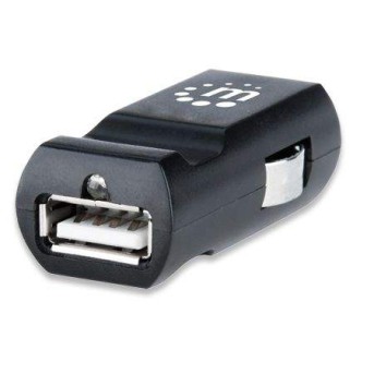 Автомобильное зарядное устройство Manhattan PopCharge Auto, 1 USB порт 2.1А. 101714 - Metoo (1)