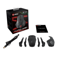 Мышь MSI Clutch GM60 GAMING Mouse USB2.0/RGB подстветка/Вес 115г./кабель 2м/Черный