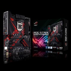Материнская плата ASUS ROG STRIX B360-H GAMING LGA11514xDDR4 6xSATA3 1xM.2 1xDVI 1xHDMI ATX