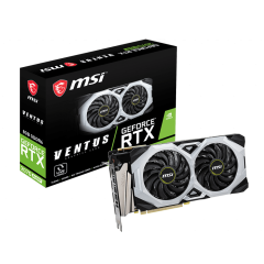 Видеокарта MSI GeForce RTX2070 SUPER, 8G GDDR6 256-bit 1xHDMI 3xDP RTX 2070 SUPER VENTUS