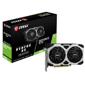 Видеокарта MSI GeForce GTX1660 SUPER, 6GB GDDR6 192-bit 1xHDMI 3xDP GTX 1660 SUPER VENTUS XS OC - Metoo (1)