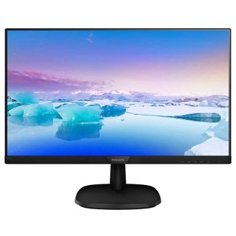 Монитор 27" PHILIPS 273V7QSB IPS W-LED 250кдм 8мс 1000:1 10млн:1 1xVGA 1xDVI Black - Metoo (1)