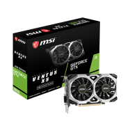 Видеокарта MSI GeForce GTX1650 SUPER, 4GB GDDR6 128-bit DVI 1xHDMI 1xDP GTX 1650 SUPER VENTUS XS OC