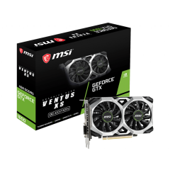 Видеокарта MSI GeForce GTX1650 SUPER, 4GB GDDR6 128-bit DVI 1xHDMI 1xDP GTX 1650 SUPER VENTUS XS OC