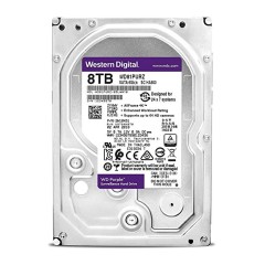 Жесткий диск для видеонаблюдения HDD 8Tb Western Digital Purple SATA3 256Mb 7200rpm 3,5" WD82PURZ