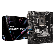 Материнская плата ASRock B365M-HDV 1151 2xDDR4 6xSATA3 1xUM.2 D-Sub DVI HDMI mATX