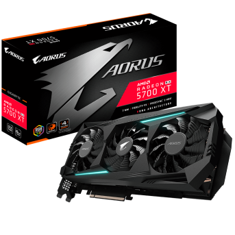 Видеокарта Gigabyte RADEON RX 5700 XT AORUS 8GB GDDR6 256bit 3xHDMI 3xDP GV-R57XTAORUS-8GD - Metoo (1)