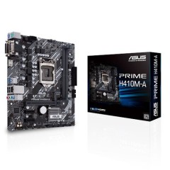 Материнская плата ASUS PRIME H410M-A LGA1200 2xDDR4 4xSATA3 1xM.2 1xDVI-D 1xD-Sub 1xHDMI mATX