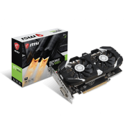 Видеокарта MSI GeForce GTX1050Ti, 4Gb GDDR5 128bit 1xDVI-D 1xHDMI 1xDP, GTX 1050 Ti 4GT OC