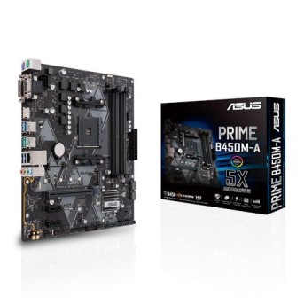 Материнская плата ASUS PRIME B550M-A AM4 4xDDR4 4xSATA3 RAID 2xM.2 DVI-D D-Sub HDMI mATX - Metoo (1)