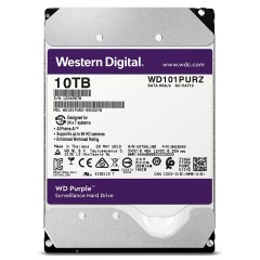Жесткий диск для видеонаблюдения HDD 10Tb Western Digital Purple SATA3 256Mb 7200rpm 3,5" WD101PURZ