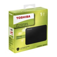 Внешний Жесткий диск Toshiba 1Tb, 2.5" Canvio Basics HDTB410EK3AA USB 3.0 черный