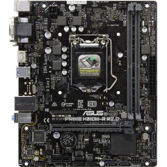Материнская плата ASUS PRIME H310M-R R2.0 LGA1151 2xDDR4 4xSATA3 D-Sub DVI HDMI mATX