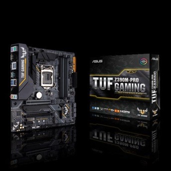 Материнская плата ASUS TUF Z390M-PRO GAMING LGA1151, 4xDDR4,6 x SATA3, 2xM2, 1 x DP 1 x HDMI, mATX - Metoo (1)