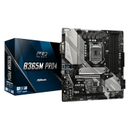 Материнская плата ASRock B365M PRO4 1151 4xDDR4 6xSATA3 RAID 2xUM.2 D-Sub DVI HDMI mATX