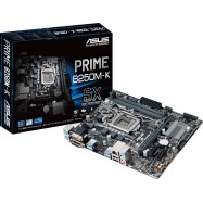 Материнская плата ASUS PRIME B250M-K LGA1151 iB250 2xDDR4 6xSATA3 2xM.2 DVI+D-Sub mATX BOX