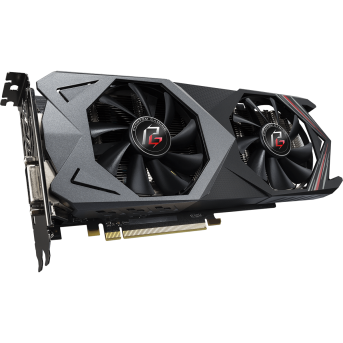 Видеокарта ASRock PHANTOM GAMING RADEON RX590 8G ОC, 8GB 256-bit GDDR5 2xDP/2xHDMI/DVI BOX в Metoo.kz - Metoo (1)