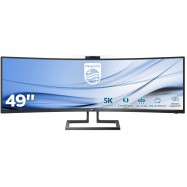 Монитор 48,8" PHILIPS 499P9H/00 VA 5120x1440 5мс 450кд/м2 3000:1 1xDP 2xHDMI 1xUSB-C 4xUSB3.0 Web