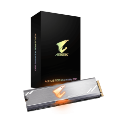 Твердотельный накопитель 512GB SSD Gigabyte AORUS RGB M.2 PCI-E R3480/<wbr>W2000 MB/<wbr>s GP-ASM2NE2512GTTDR