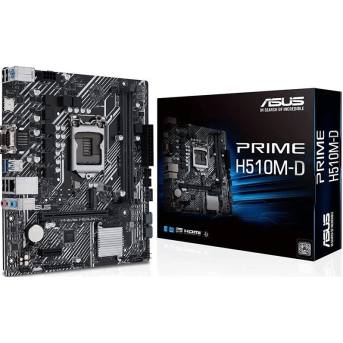Материнская плата ASUS PRIME H510M-D LGA1200 2xDDR4 4xSATA3 M.2 D-Sub HDMI mATX - Metoo (1)