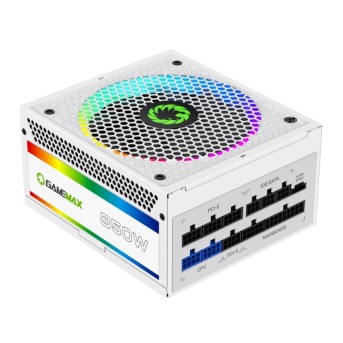 Блок питания Gamemax RGB-850 PRO WH, 80+ Gold - Metoo (1)