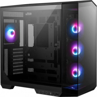 Компьютерный корпус MSI MAG PANO 100R PZ Back-connect: ATX 2x3.5"/<wbr>2.5", 1xUSB-C Black - Metoo (1)
