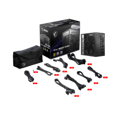 Блок питания MSI MPG A850G PCIE5, 850W, Active PFC, 80+ GOLD, Full Modular, MPG A850G PCIE5..