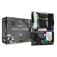 Материнская плата ASRock B450 STEEL LEGEND AM4 4xDDR4 6xSATA3 RAID 1xUM.2 1xHDMI 1xDP ATX