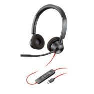 Наушники Poly Blackwire 3320 Stereo USB-C Headset +USB-C/A Adapter (8X219AA)