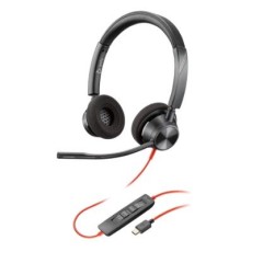 Наушники Poly Blackwire 3320 Stereo USB-C Headset +USB-C/<wbr>A Adapter (8X219AA)