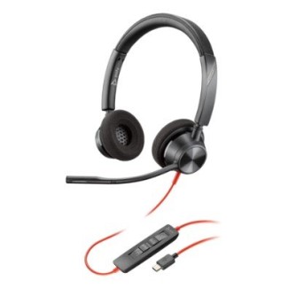 Наушники Poly Blackwire 3320 Stereo USB-C Headset +USB-C/A Adapter (8X219AA) в Metoo.kz - Metoo (1)