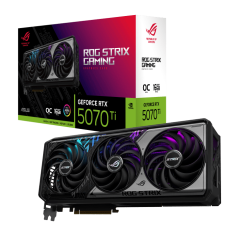 Видеокарта ASUS GeForce RTX5070Ti 16GB GDDR7 16GB 2xHDMI 3xDP ROG-STRIX-RTX5070TI-O16G-GAMING