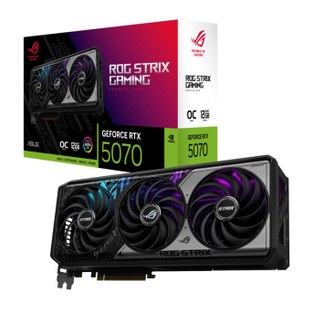 Видеокарта ASUS GeForce RTX5070 12GB GDDR7 192-bit 2xHDMI 3xDP ROG-STRIX-RTX5070-O12G-GAMING - Metoo (1)