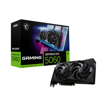 Видеокарта MSI GeForce RTX 5060 8G GAMING OC, 8G GDDR7 128bit 1xHDMI 3xDP G5060-8GC - Metoo (1)