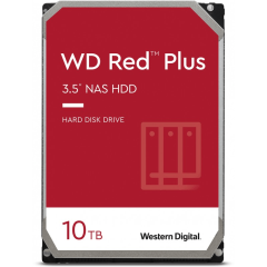 Жесткий диск для NAS систем HDD 10Tb Western Digital RED Plus SATA6Gb/s 3.5 512Mb 7200rpm WD100EF..