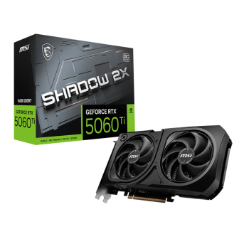 Видеокарта MSI GeForce RTX 5060 Ti 16G SHADOW 2X OC PLUS, 16Gb GDDR7 128-bit HDMI 3xDP G506T-16S2CP - Metoo (1)