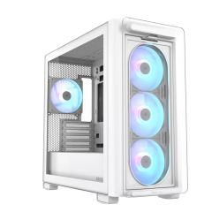 Корпус ASUS A23 PLUS TG ARGB WHITE mATX/<wbr>mITX 90DC00K3-B19010