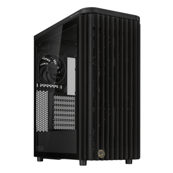 Корпус ASUS PROART PA401 WOOD TG PWM BLACK ATX 90DC00M0-B39000 - Metoo (1)