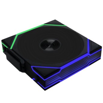 Вентилятор для корпуса Lian Li UNI FAN TL140 Wireless 140mm RGB Black G99.14TL1W1B.00 в Metoo.kz - Metoo (1)