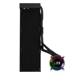 Водяное охлаждение для CPU Lian Li Hydroshift l LCD-C 360N Black G89.GHS2LCD36B.00