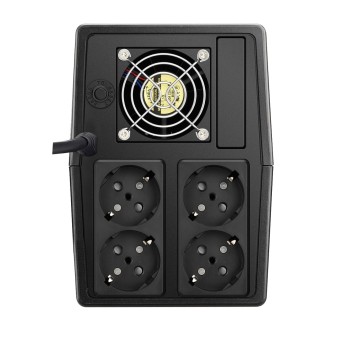 ИБП FSP FP 1500, AVR (162-290V), 1500VA/<wbr>900W, 12V/<wbr>9Ah*2, Schuko*4, холодный старт, LED - Metoo (1)