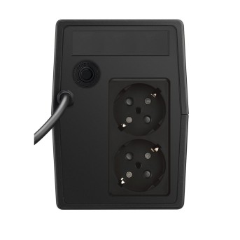 ИБП FSP FP 600, AVR (162-290V), 600VA/<wbr>360W, 12V/<wbr>7Ah*1, Schuko*2, холодный старт, LED - Metoo (1)
