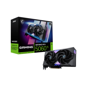 Видеокарта MSI GeForce RTX 5060 Ti 16G GAMING, 16Gb GDDR7 128-bit 1xHDMI 3xDP G506T-16G - Metoo (1)