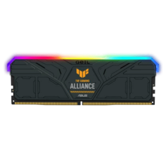 Оперативная память 32GB Kit (2x16GB) GEIL GEMINI RGB TUF 6400Mhz DDR5 CL38 GMST532GB6400C38BDC Black