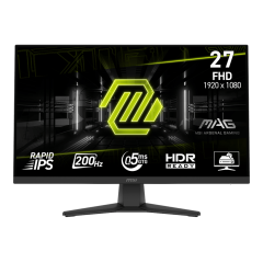 Монитор 27" MSI MAG 272F Rapid IPS 1920x1080 200Hz 0.5ms 300cd/<wbr>m 1000:1 DP HDMI Type-C Черный