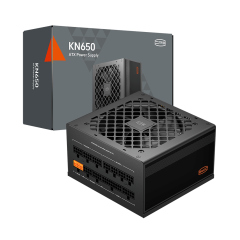 Блок питания PCCooler KN650, 650W, Full Modular, 80PLUS GOLD, Fan 120mm, Черный, P3-KN650-G1F..